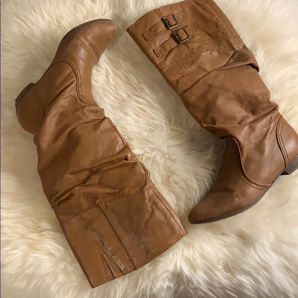 Steve Madden Luggage Boots